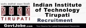 IIT Tirupati Vacancy