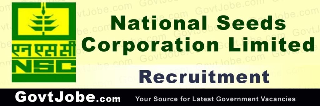 NSCL Vacancy 