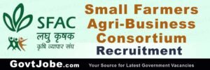 SFAC Vacancy